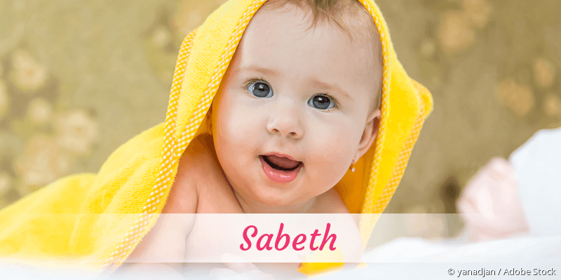 Baby mit Namen Sabeth