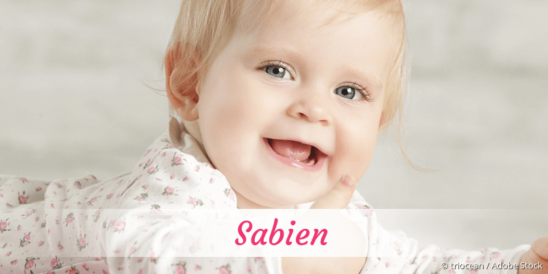 Baby mit Namen Sabien