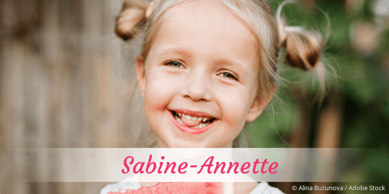Baby mit Namen Sabine-Annette