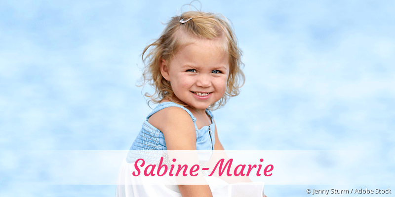 Baby mit Namen Sabine-Marie