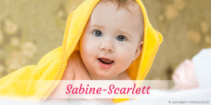 Baby mit Namen Sabine-Scarlett