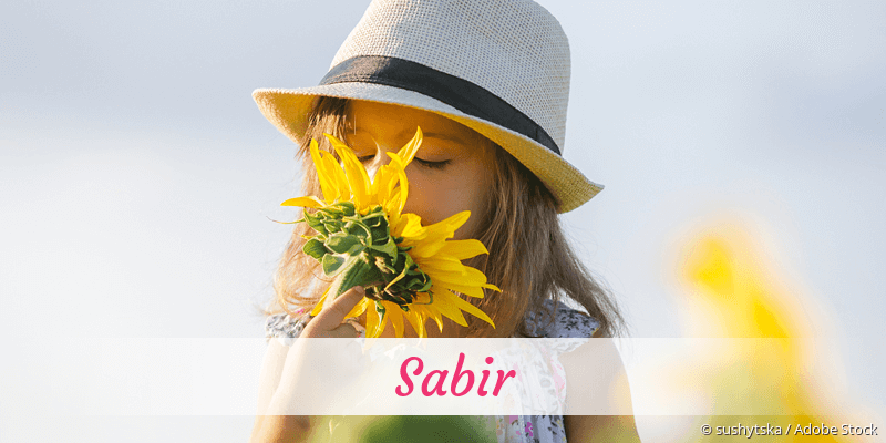 Name Sabir als Bild