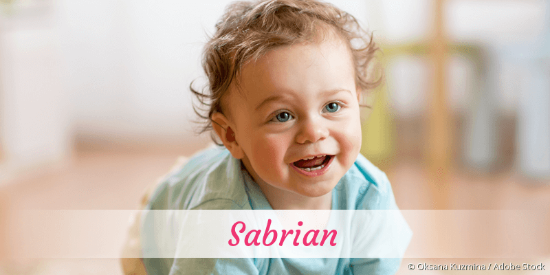 Baby mit Namen Sabrian