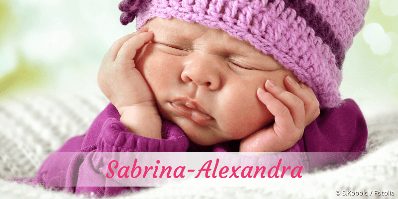 Baby mit Namen Sabrina-Alexandra