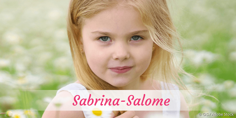 Baby mit Namen Sabrina-Salome