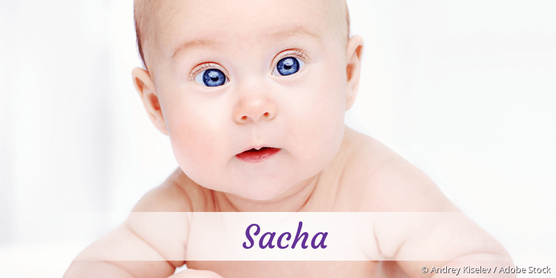 Baby mit Namen Sacha