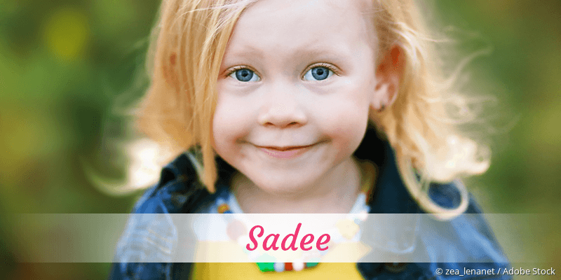 Baby mit Namen Sadee