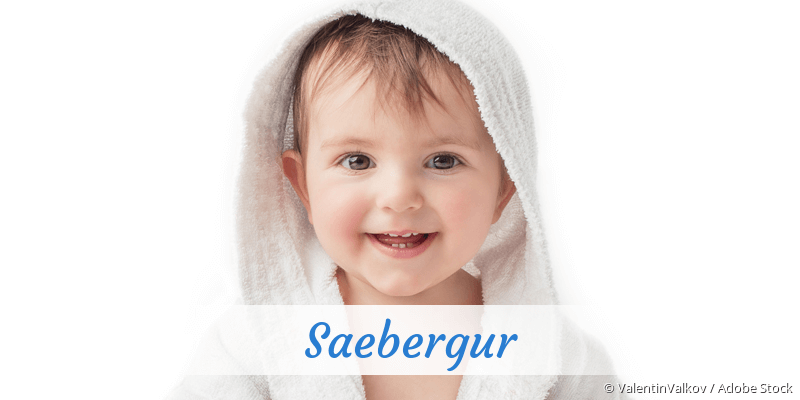Baby mit Namen Saebergur