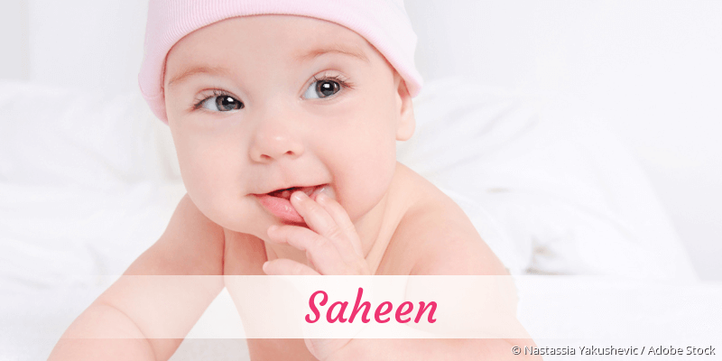Baby mit Namen Saheen