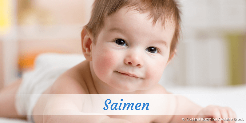 Baby mit Namen Saimen