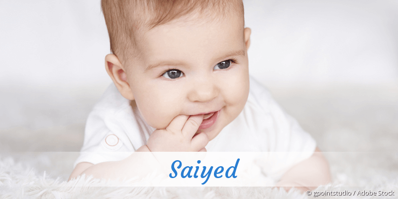 Baby mit Namen Saiyed