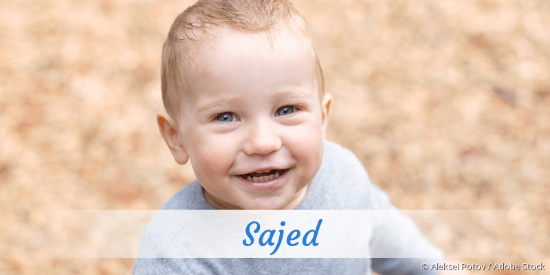 Baby mit Namen Sajed