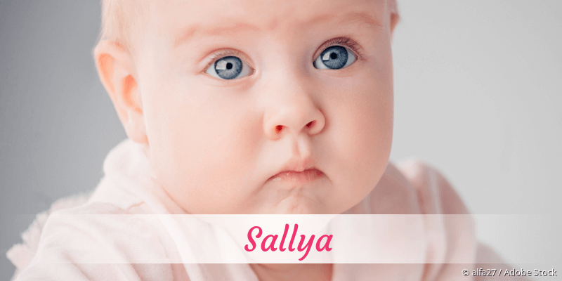 Baby mit Namen Sallya