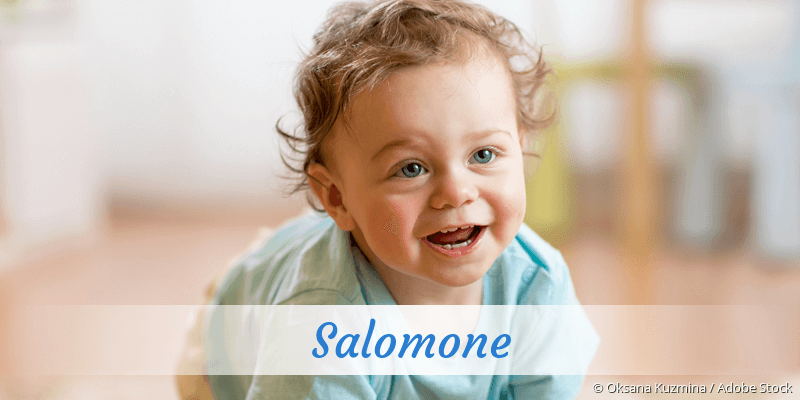 Baby mit Namen Salomone
