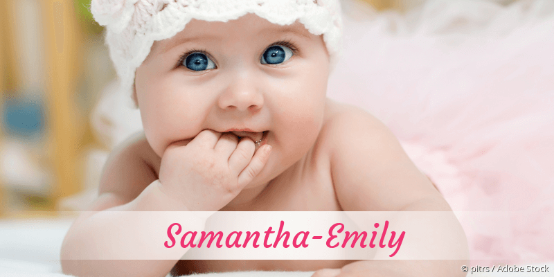 Baby mit Namen Samantha-Emily