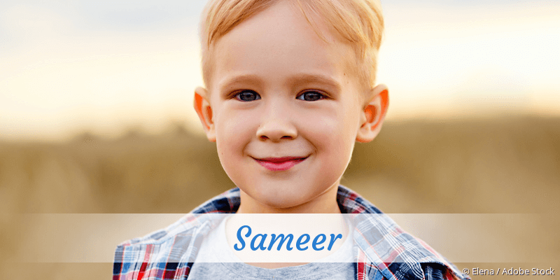 Baby mit Namen Sameer