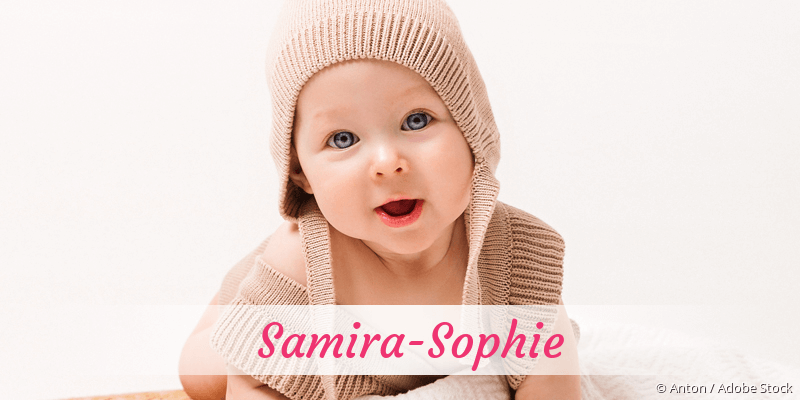 Baby mit Namen Samira-Sophie