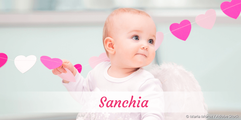 Baby mit Namen Sanchia