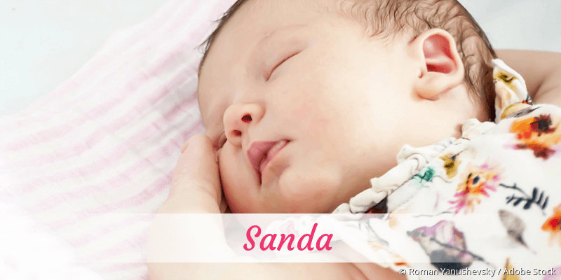 Baby mit Namen Sanda