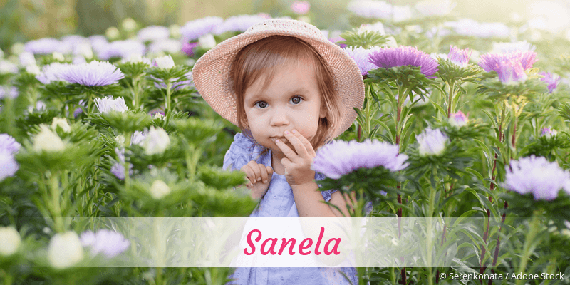 Baby mit Namen Sanela