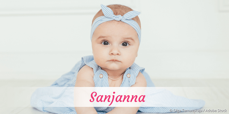 Baby mit Namen Sanjanna