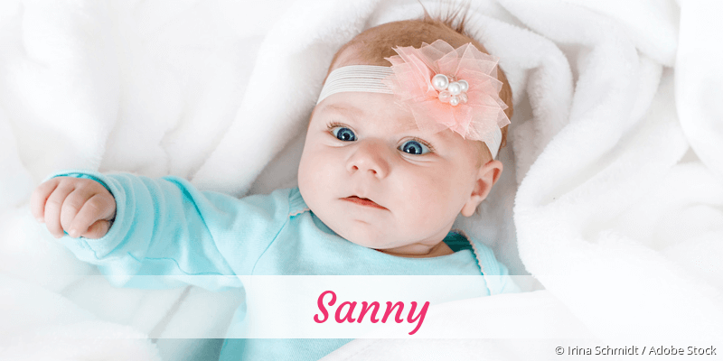 Baby mit Namen Sanny