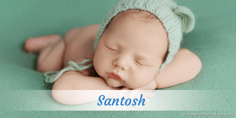 Baby mit Namen Santosh