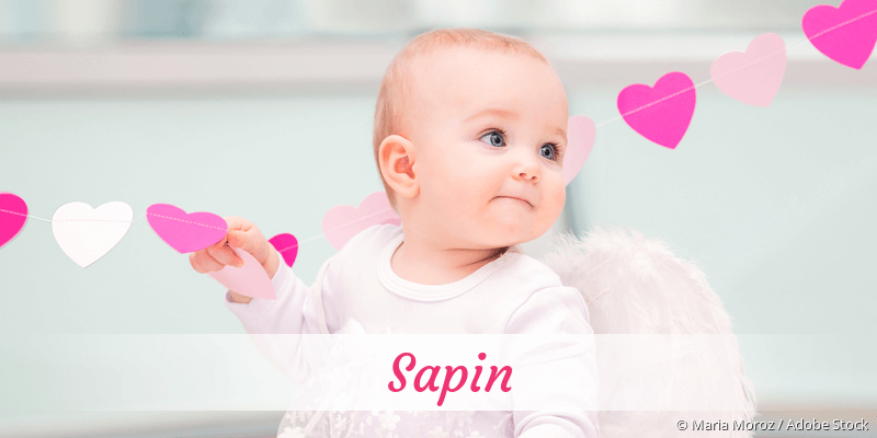 Baby mit Namen Sapin
