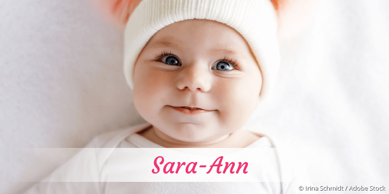 Baby mit Namen Sara-Ann