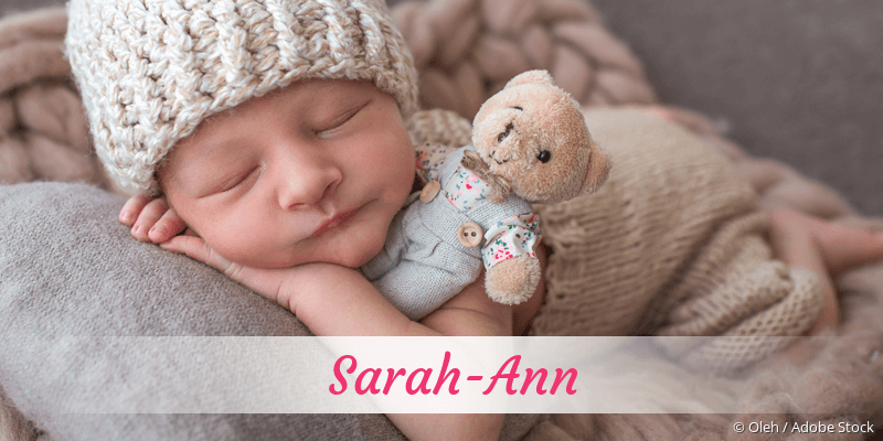 Baby mit Namen Sarah-Ann