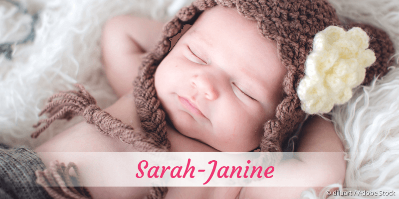 Baby mit Namen Sarah-Janine