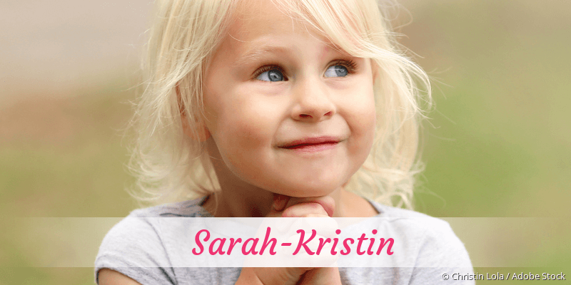 Baby mit Namen Sarah-Kristin