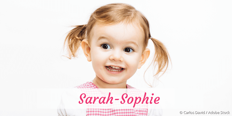 Baby mit Namen Sarah-Sophie