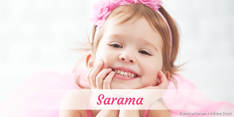 Baby mit Namen Sarama