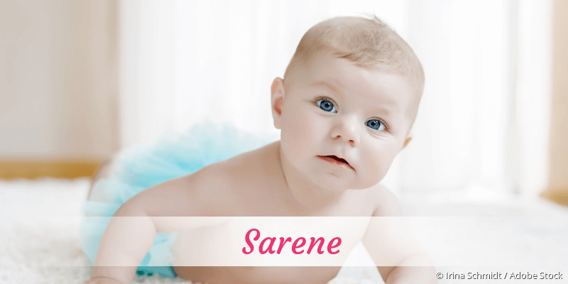 Baby mit Namen Sarene