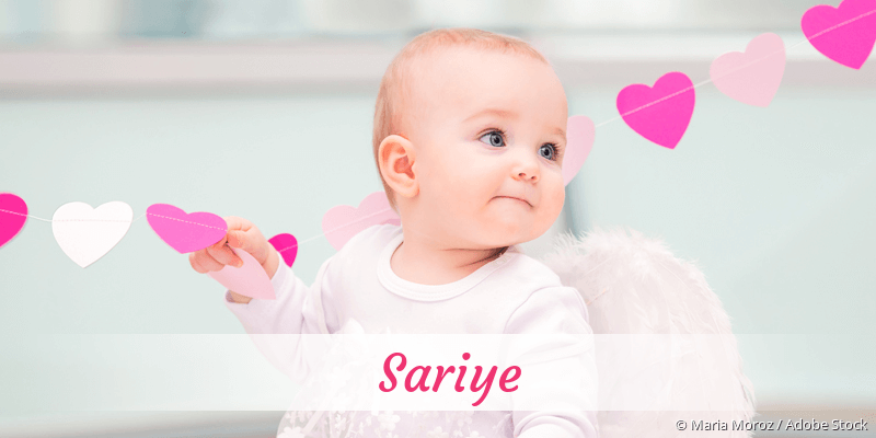 Baby mit Namen Sariye