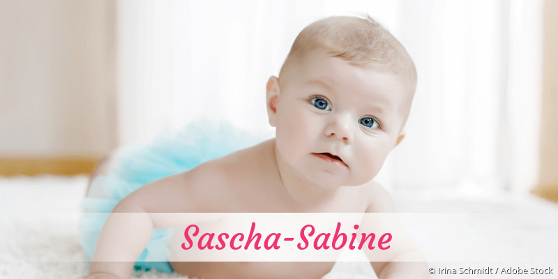 Baby mit Namen Sascha-Sabine