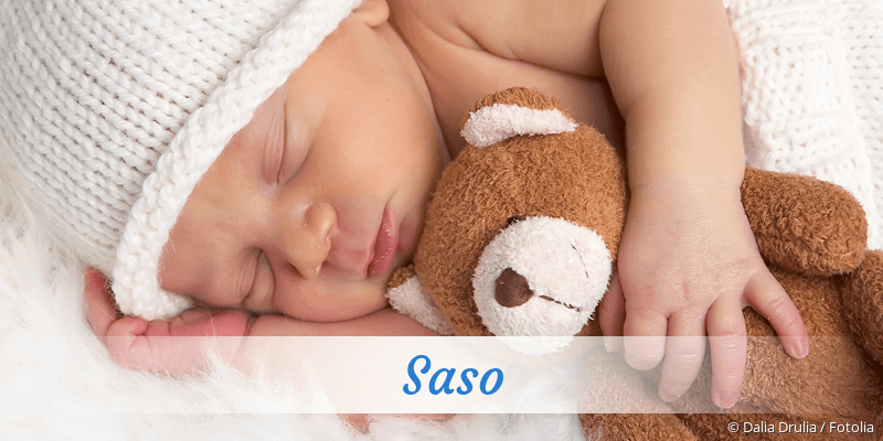 Baby mit Namen Saso