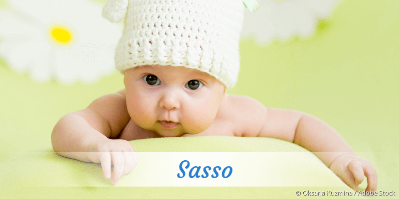 Baby mit Namen Sasso
