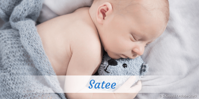 Baby mit Namen Satee