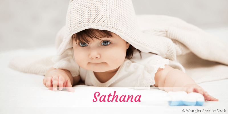 Baby mit Namen Sathana
