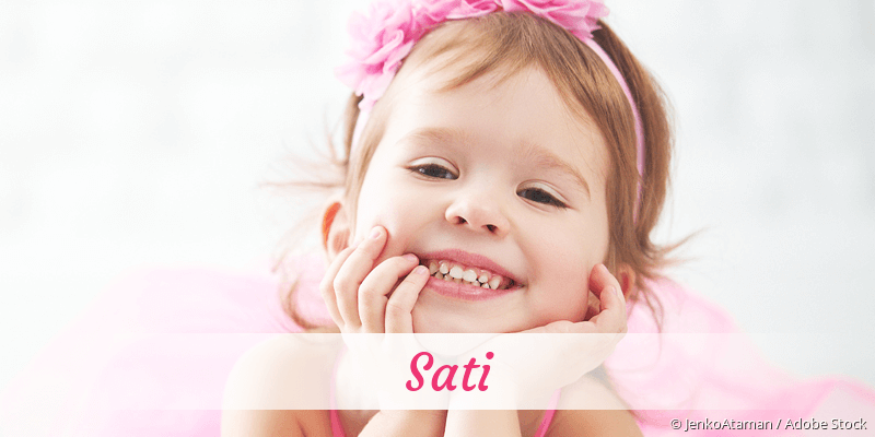 Baby mit Namen Sati