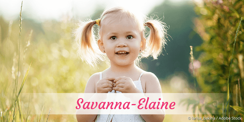 Baby mit Namen Savanna-Elaine