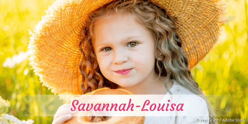 Baby mit Namen Savannah-Louisa