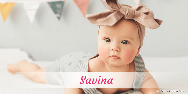 Baby mit Namen Savina