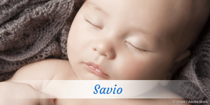 Baby mit Namen Savio