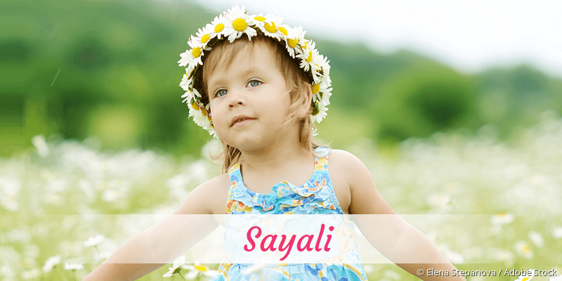 Baby mit Namen Sayali