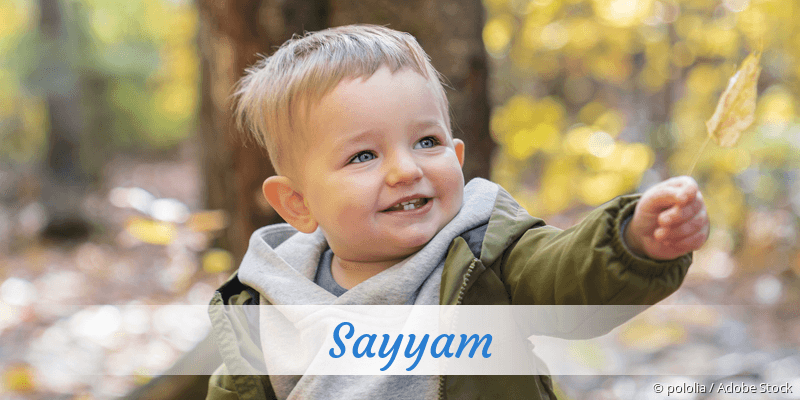 Baby mit Namen Sayyam