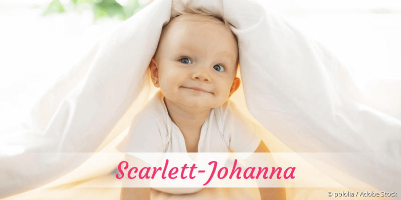 Baby mit Namen Scarlett-Johanna