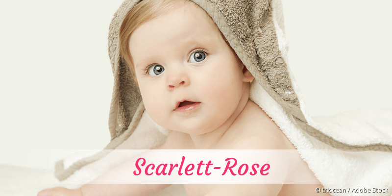 Baby mit Namen Scarlett-Rose